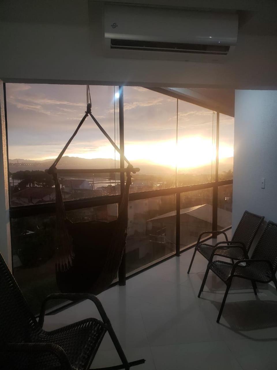 Ap Amplo Com Vista Para Mar Com 3 Suites Florianopolis Bagian luar foto